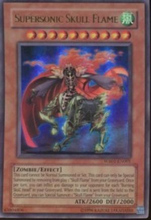 Image of Supersonic Skull Flame (WB01-EN001) - Yu-Gi-Oh! 5D's Wheelie Breakers Promotional Cards Unlimited