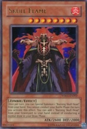 Image of Skull Flame (WB01-EN002) - Yu-Gi-Oh! 5D's Wheelie Breakers Promotional Cards Unlimited