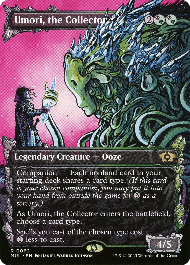 Image of Umori, the Collector (MUL-062) - Multiverse Legends: (Showcase) (Borderless) Foil
