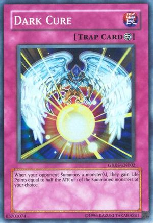 Image of Dark Cure (GX05-EN002) - Yu-Gi-Oh! GX Tag Force Evolution Promo Unlimited