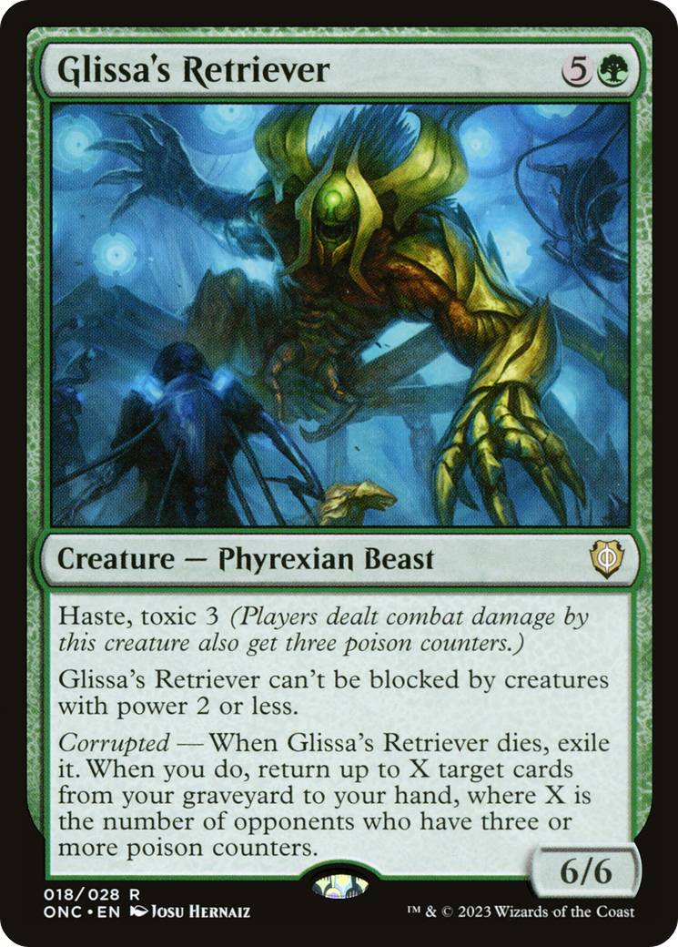 Image of Glissa's Retriever (ONC-018) - Phyrexia: All Will Be One Commander