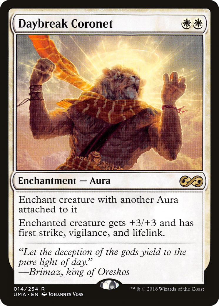 Image of Daybreak Coronet (UMA-014) - Ultimate Masters Foil