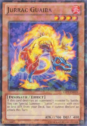 Image of Jurrac Guaiba (Starfoil) (BATT-EN019) - Battle Pack Tournament Prize Cards Limited