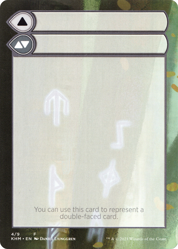 Image of Double-Faced Substitute Card (SKHM-004) - Kaldheim Substitute Cards (Borderless)