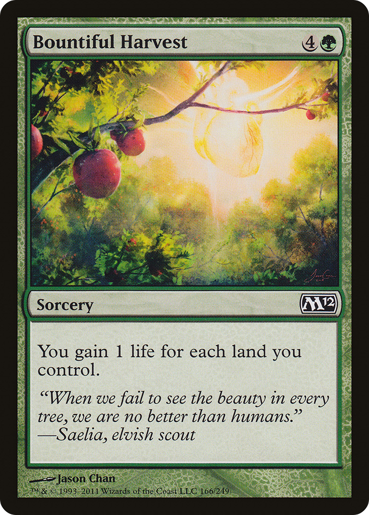 Image of Bountiful Harvest (M12-166) - Magic 2012 Foil
