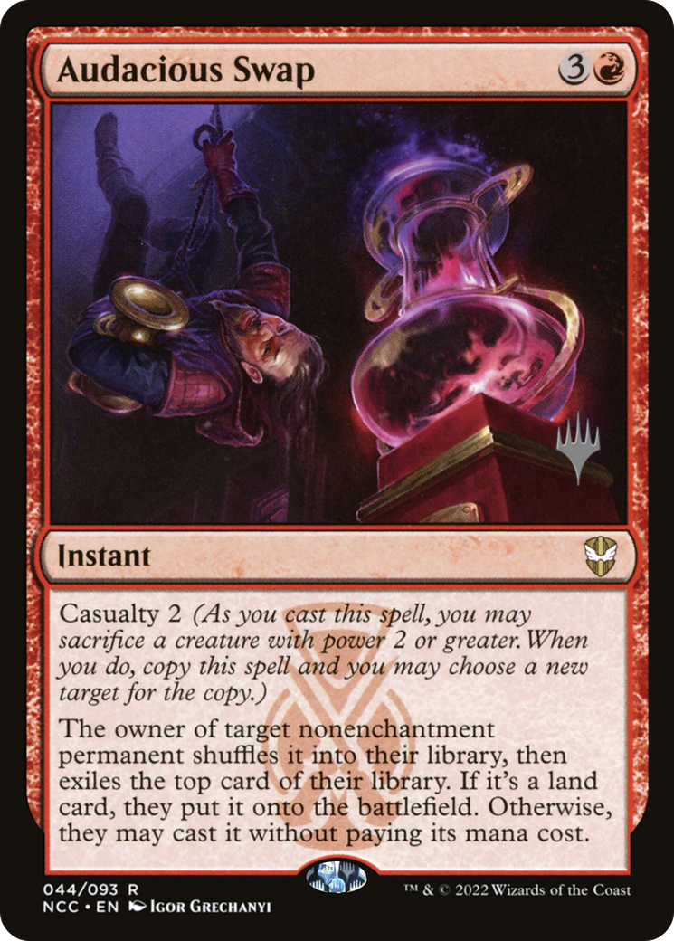 Image of Audacious Swap (PPSNC-044) - New Capenna Commander Promos Foil