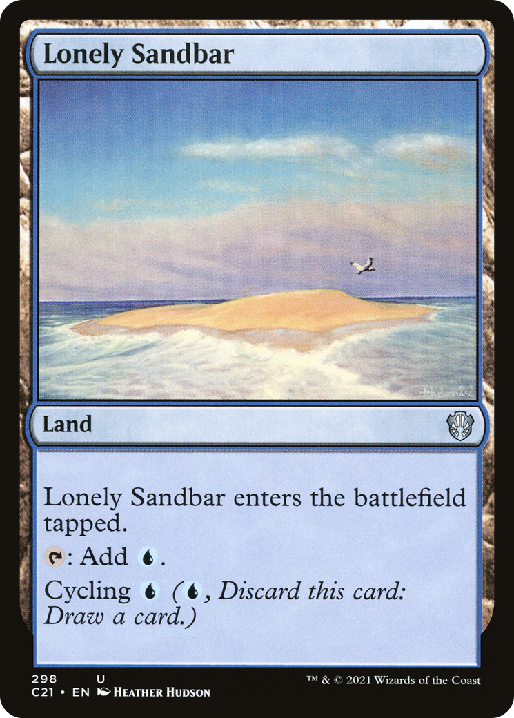 Image of Lonely Sandbar (C21-298) - Commander 2021
