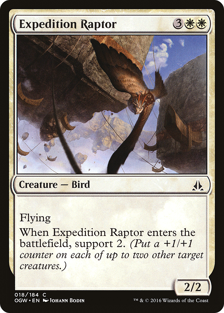 Image of Expedition Raptor (OGW-018) - Oath of the Gatewatch Foil