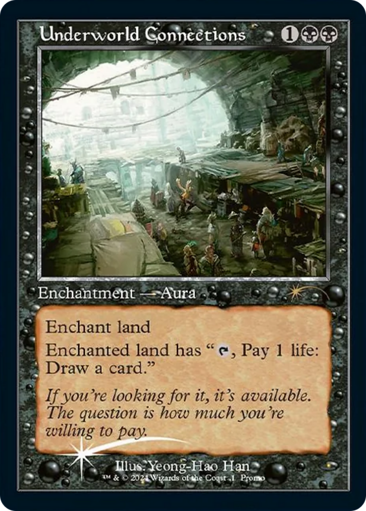 Image of Underworld Connections (WPN-009) - Wizards Play Network 2024 Foil