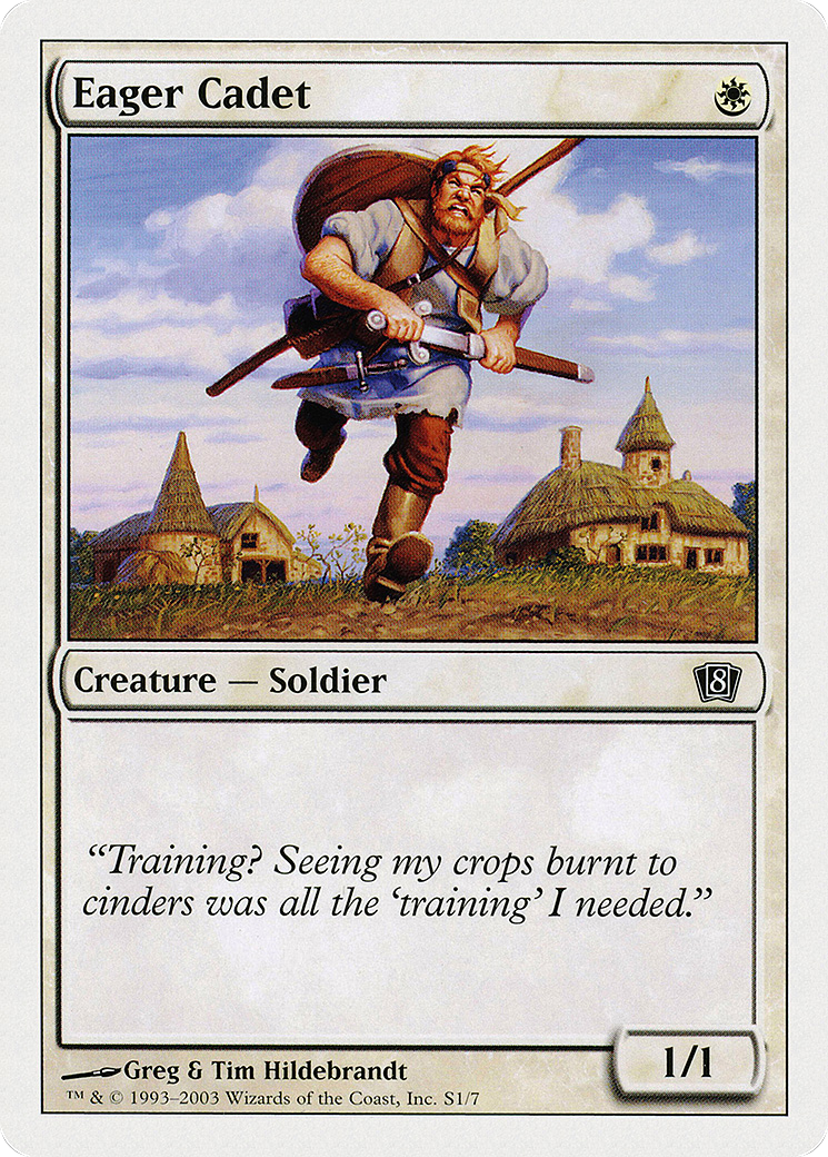 Image of Eager Cadet (8ED-0S1) - 8th Edition
