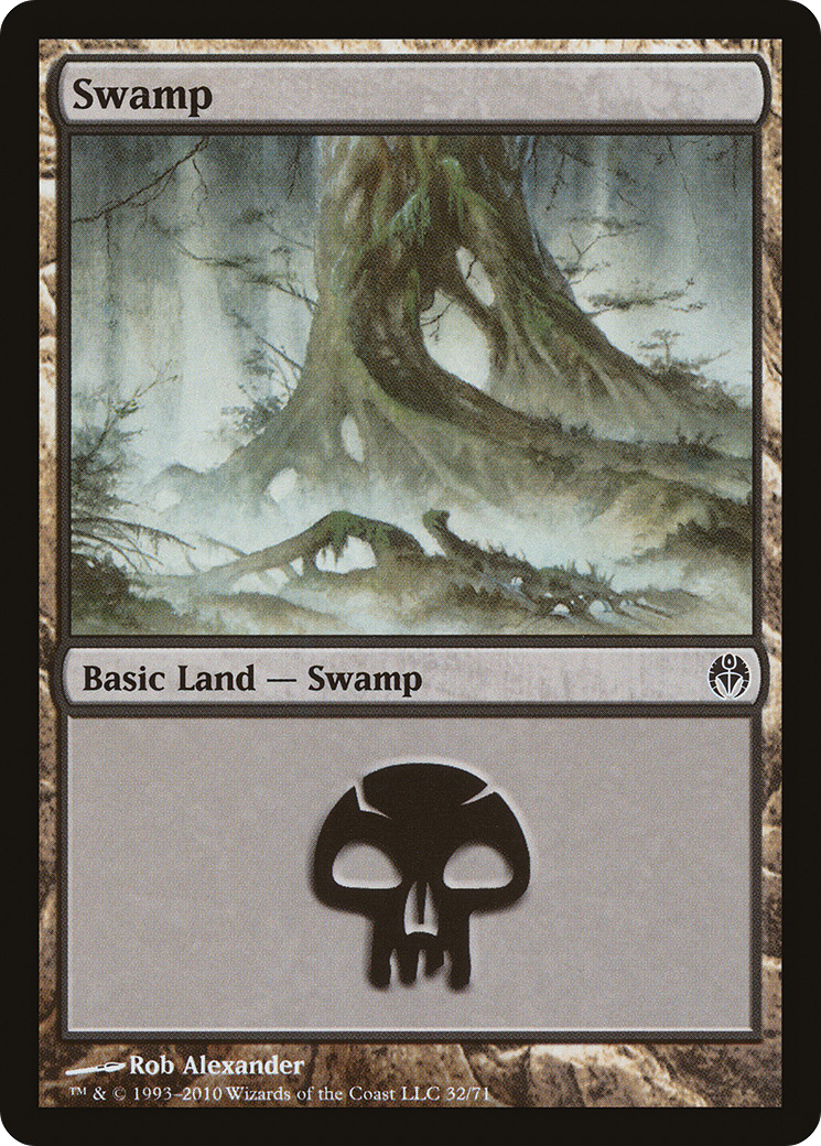 Image of Swamp (32) (DDE-032) - Duel Decks: Phyrexia vs. the Coalition