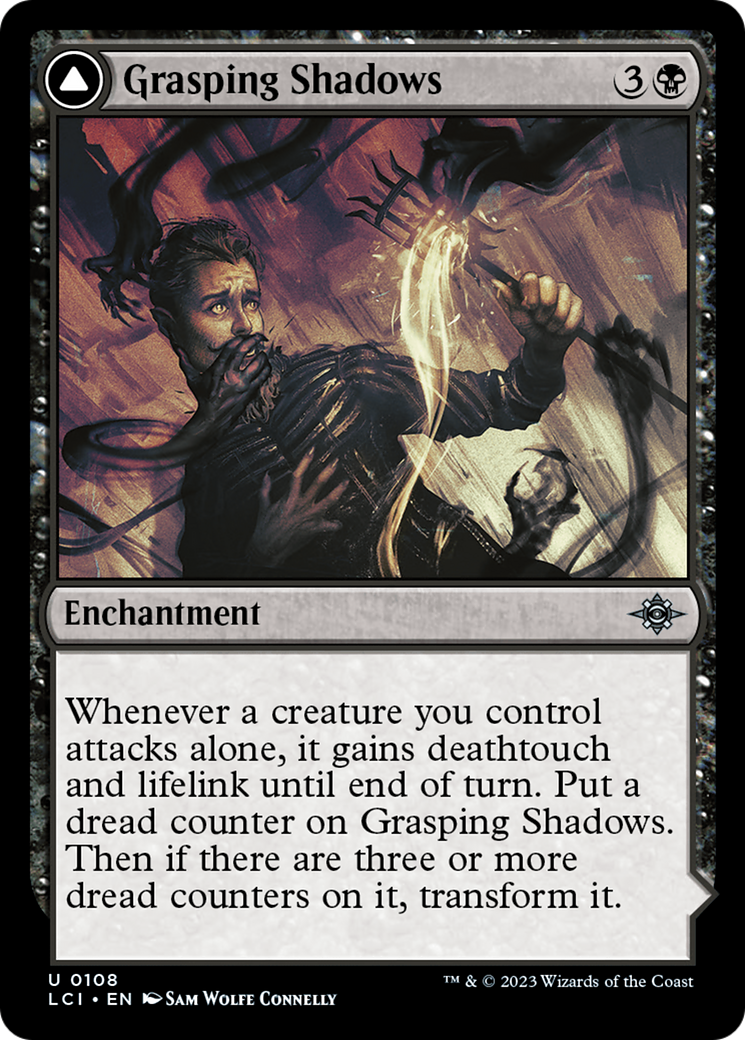 Image of Grasping Shadows (LCI-108) - The Lost Caverns of Ixalan Foil