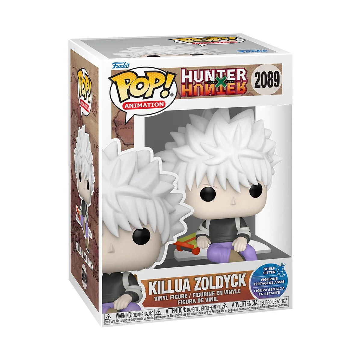 Image of Hunter x Hunter Killua Zoldyck (Sitting) Funko Pop! Vinyl Figure #2089