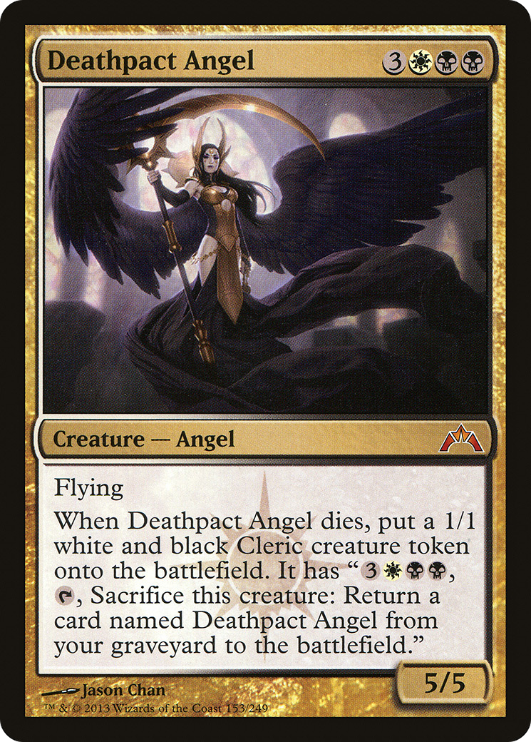 Image of Deathpact Angel (GTC-153) - Gatecrash Foil
