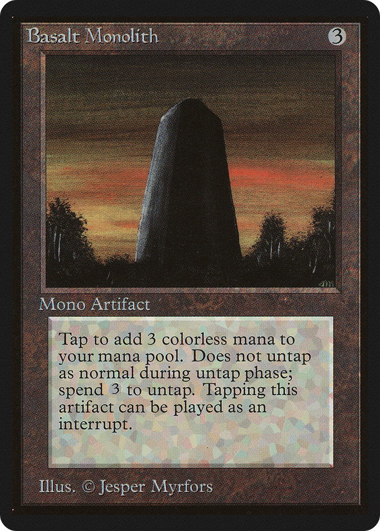 Image of Basalt Monolith (LEB-) - Limited Edition Beta