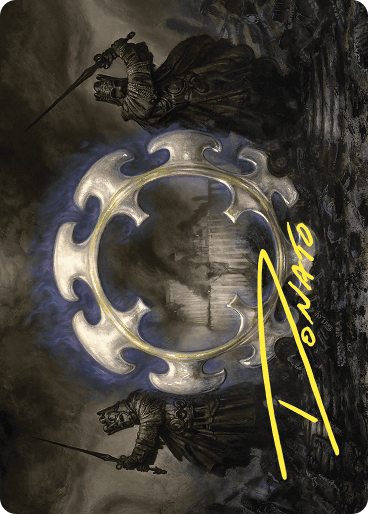 Image of Court of Ardenvale // Court of Ardenvale (AWOE-051) - Wilds of Eldraine Art Series (Borderless) Foil