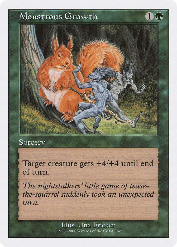 Image of Monstrous Growth (S00-) - Starter 2000