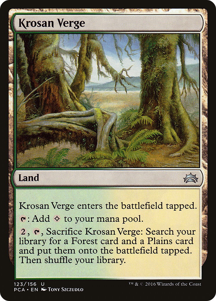 Image of Krosan Verge (PCA-123) - Planechase Anthology