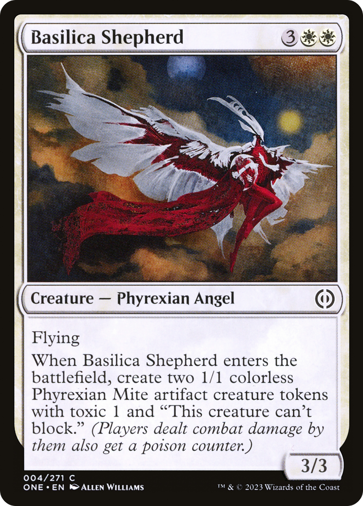 Image of Basilica Shepherd (ONE-004) - Phyrexia: All Will Be One