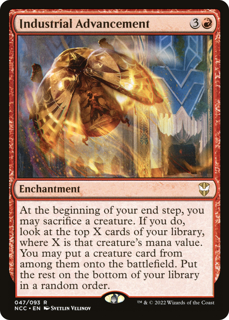 Image of Industrial Advancement (NCC-047) - New Capenna Commander