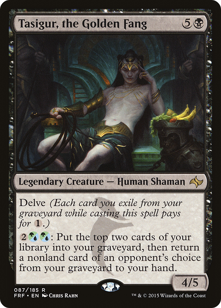 Image of Tasigur, the Golden Fang (FRF-087) - Fate Reforged
