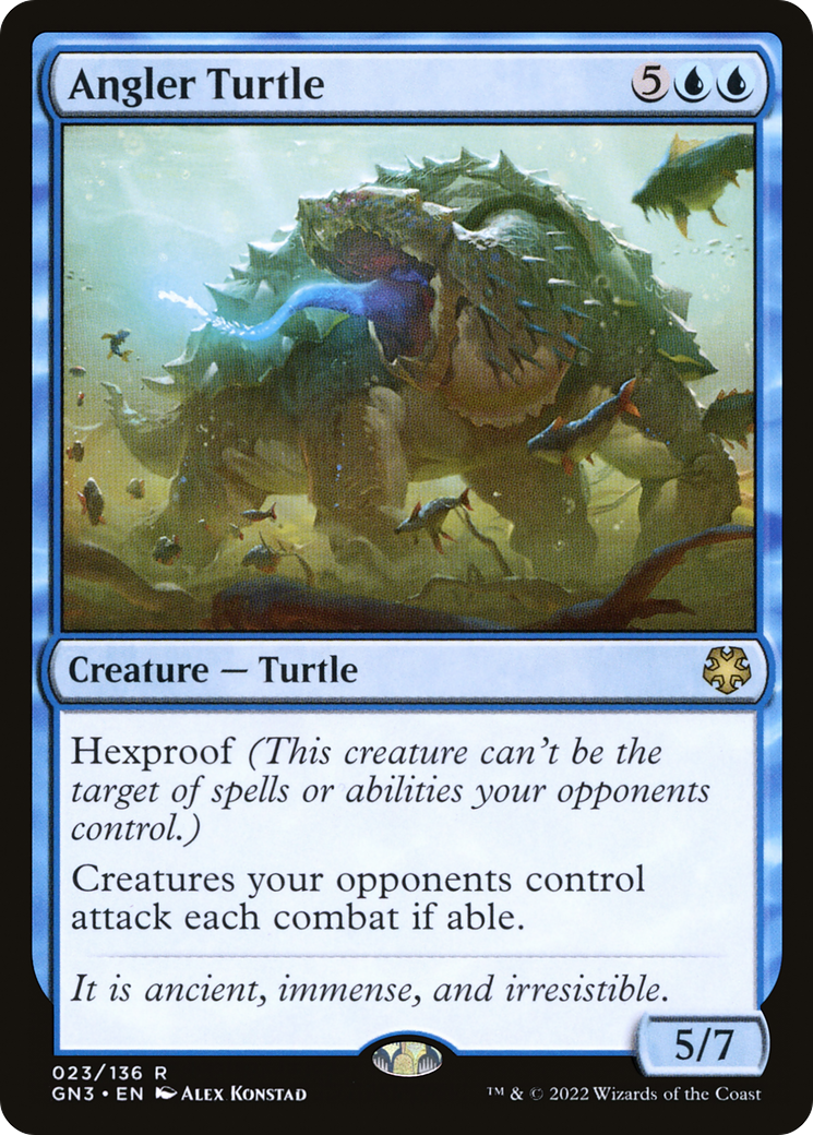 Image of Angler Turtle (GN3-023) - Game Night: Free-for-All