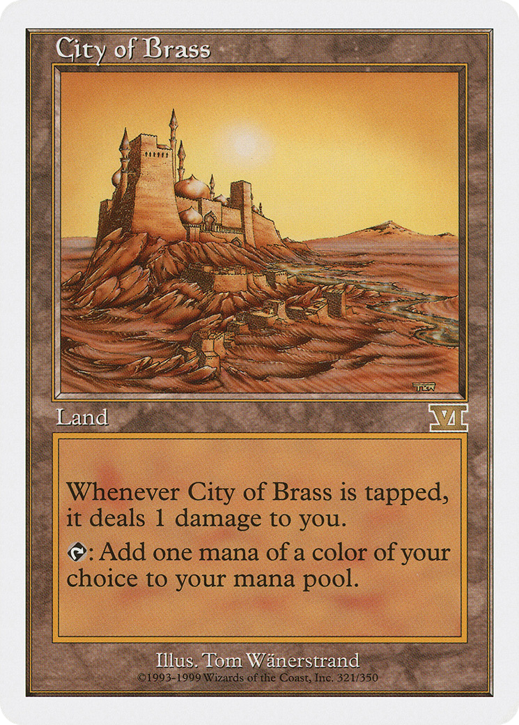 Image of City of Brass (6ED-321) - Classic Sixth Edition