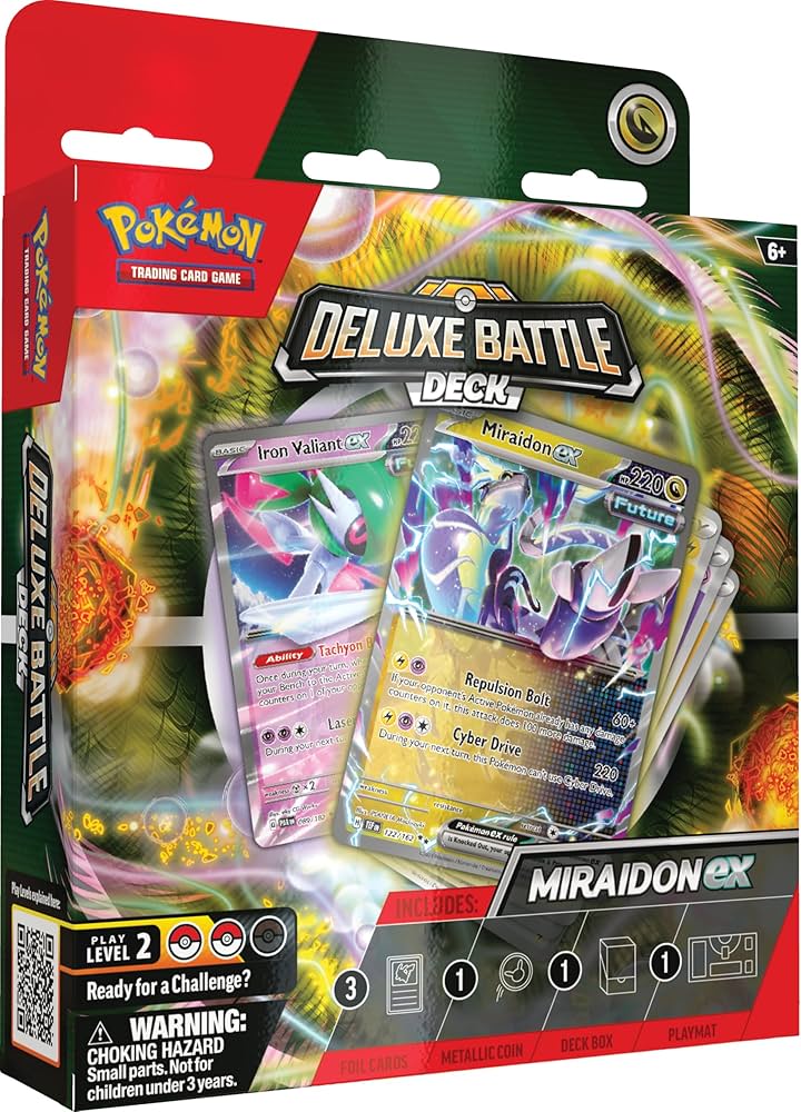 Pokémon Deluxe Battle Deck Miraidon Ex