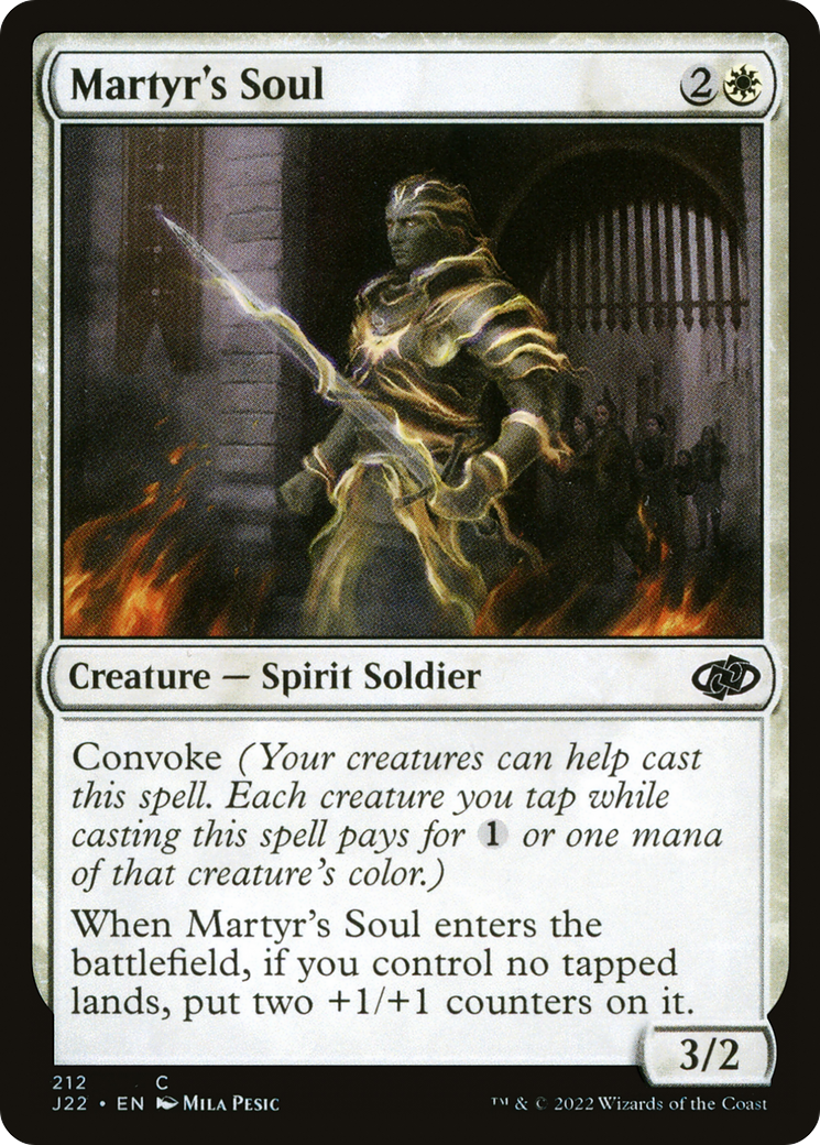 Image of Martyr's Soul (J22-212) - Jumpstart 2022