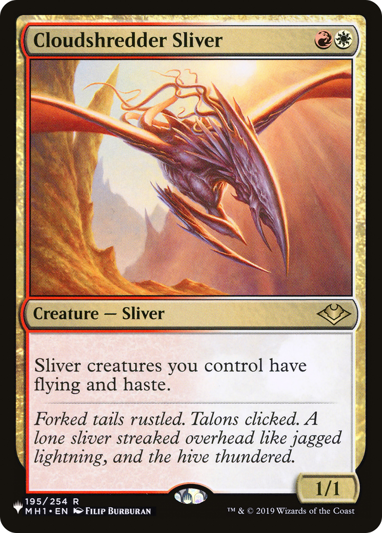 Image of Cloudshredder Sliver (LIST-MH1-195) - The List
