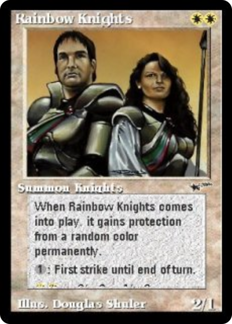 Image of Rainbow Knights (PAST-009) - Astral Cards