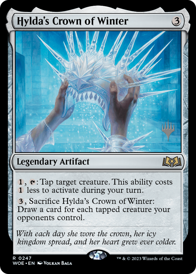 Image of Hylda's Crown of Winter (PPWOE-247) - Wilds of Eldraine Promos