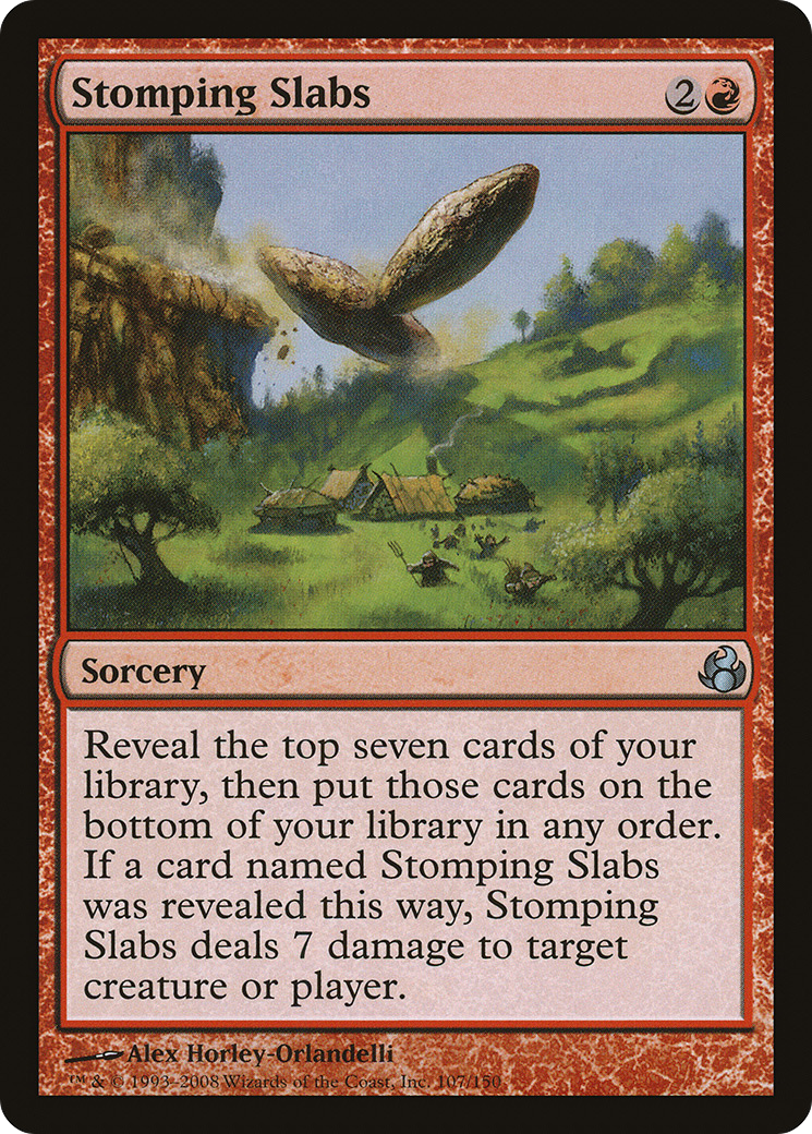 Image of Stomping Slabs (MOR-107) - Morningtide Foil
