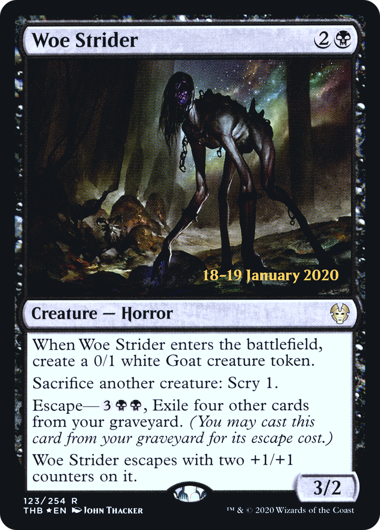 Image of Woe Strider (PRE-123S) - Theros Beyond Death Promos Foil