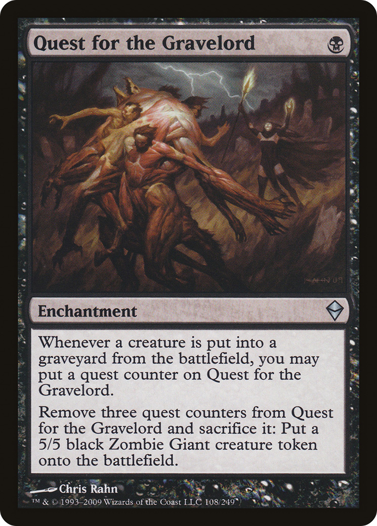 Image of Quest for the Gravelord (ZEN-108) - Zendikar