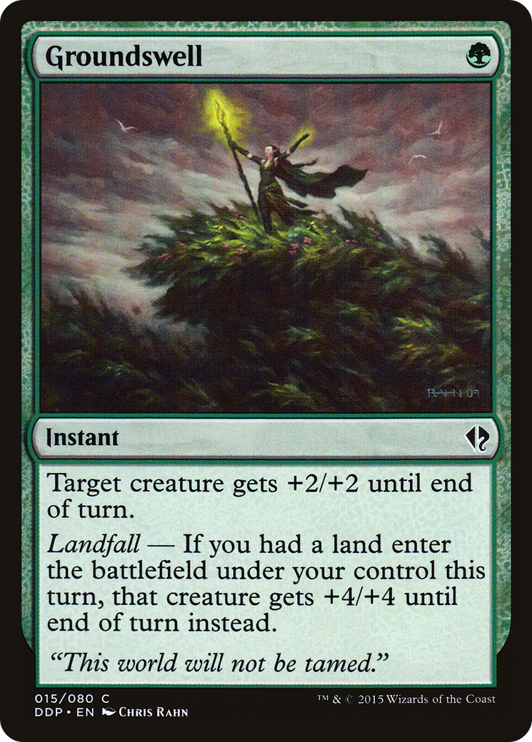 Image of Groundswell (DDP-015) - Duel Decks: Zendikar vs. Eldrazi