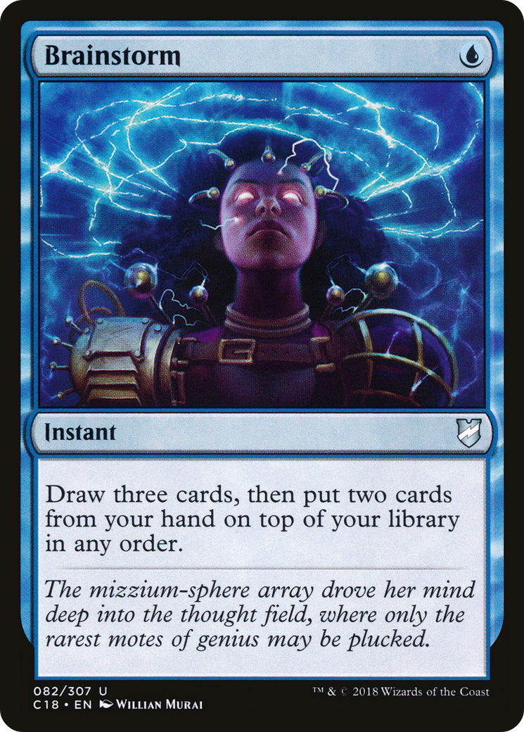 Image of Brainstorm (C18-082) - Commander 2018