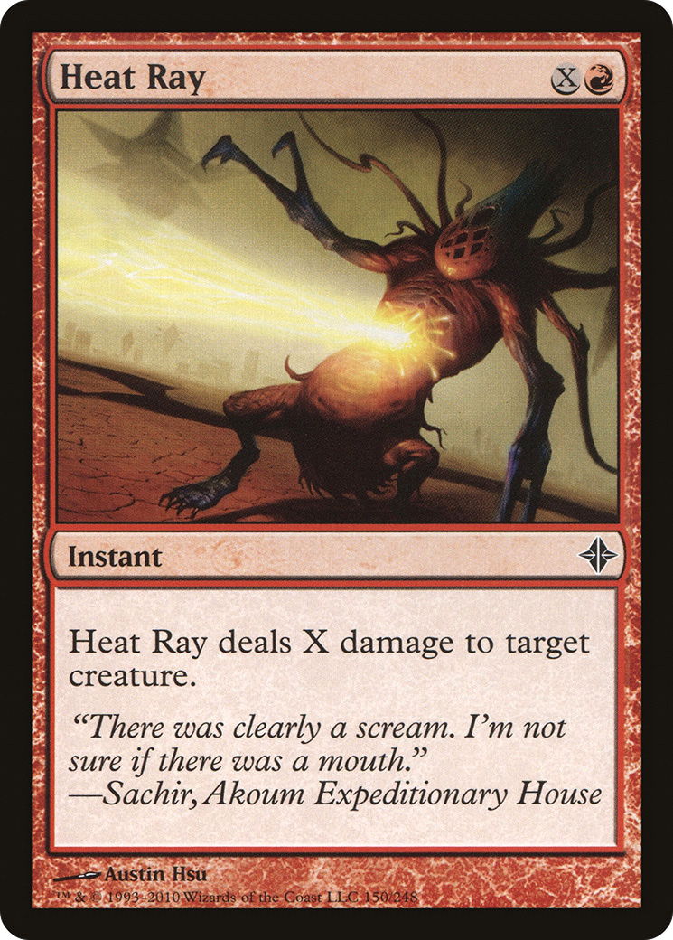 Image of Heat Ray (ROE-150) - Rise of the Eldrazi Foil