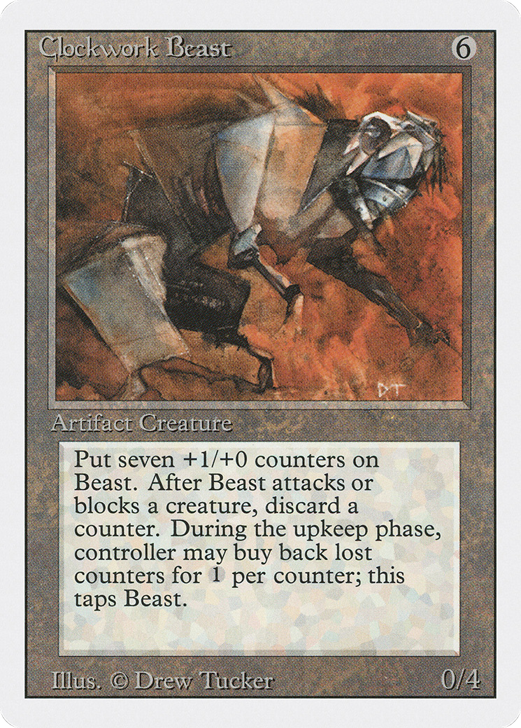 Image of Clockwork Beast (3ED-) - Revised Edition