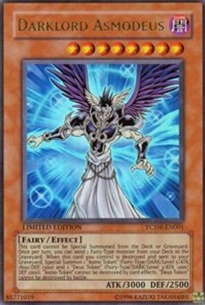 Image of Darklord Asmodeus (YCSW-EN001) - Yu-Gi-Oh! Championship Series Prize Cards Limited