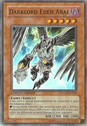Image of Darklord Edeh Arae (YCSW-EN003) - Yu-Gi-Oh! Championship Series Prize Cards Limited