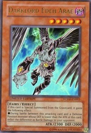 Image of Darklord Edeh Arae (YCSW-EN003) - Yu-Gi-Oh! Championship Series Prize Cards Limited