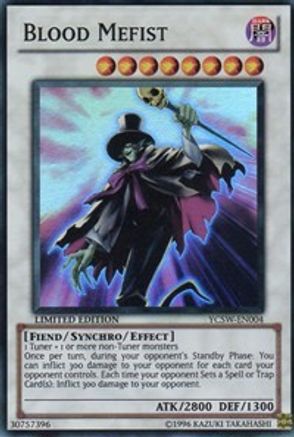 Image of Blood Mefist (YCSW-EN004) - Yu-Gi-Oh! Championship Series Prize Cards Limited