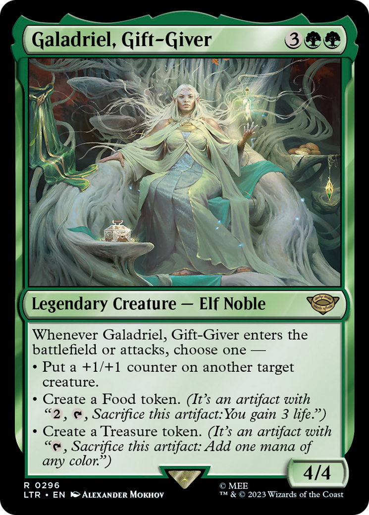 Image of Galadriel, Gift-Giver (LTR-296) - The Lord of the Rings: Tales of Middle-earth