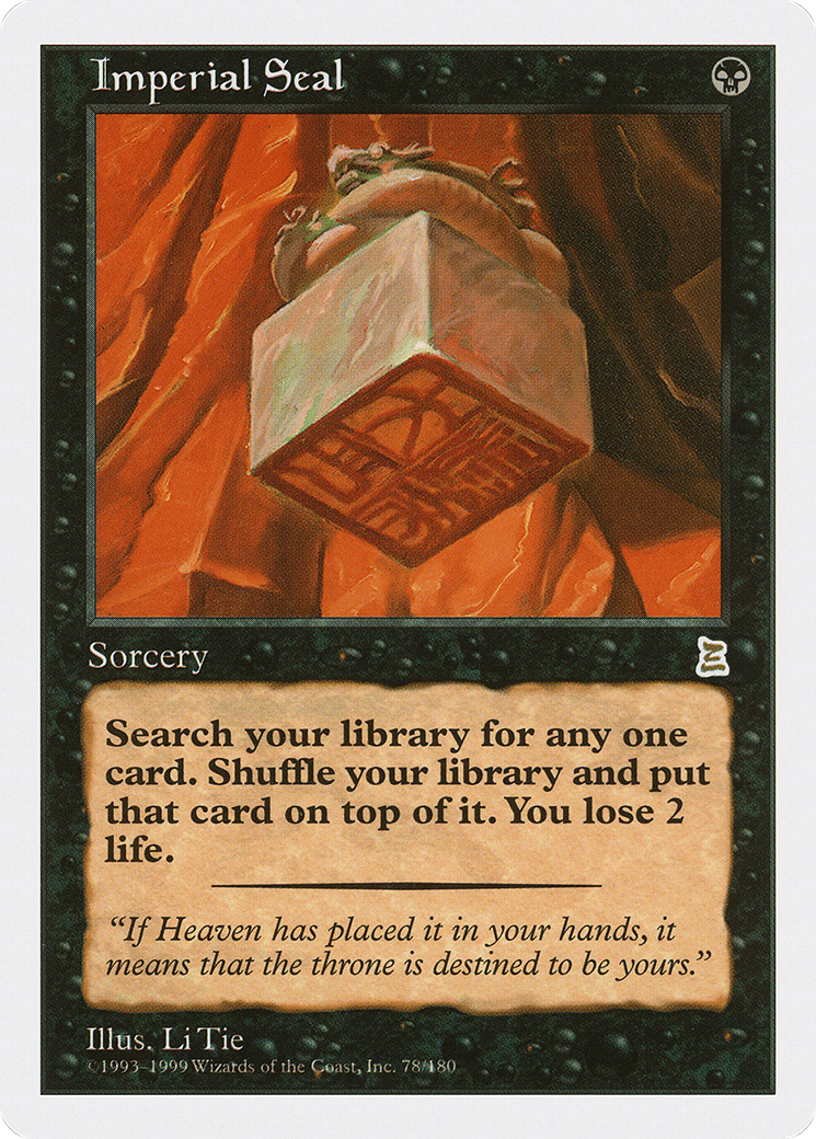 Image of Imperial Seal (PTK-078) - Portal Three Kingdoms