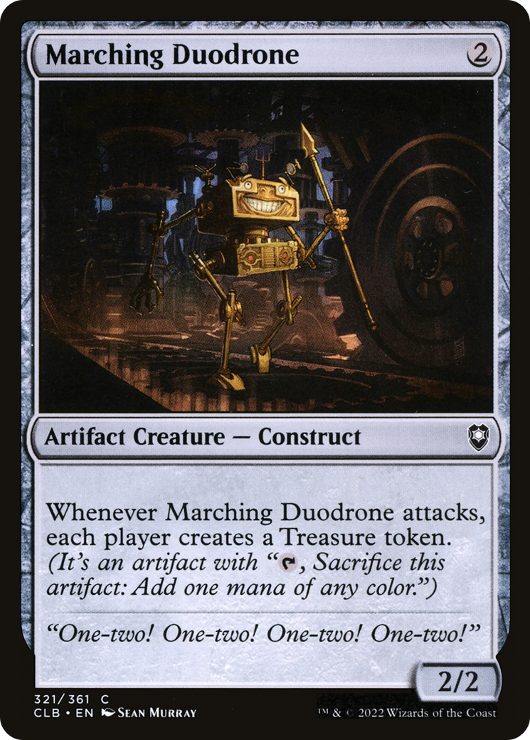 Image of Marching Duodrone (CLB-321) - Commander Legends: Battle for Baldur's Gate