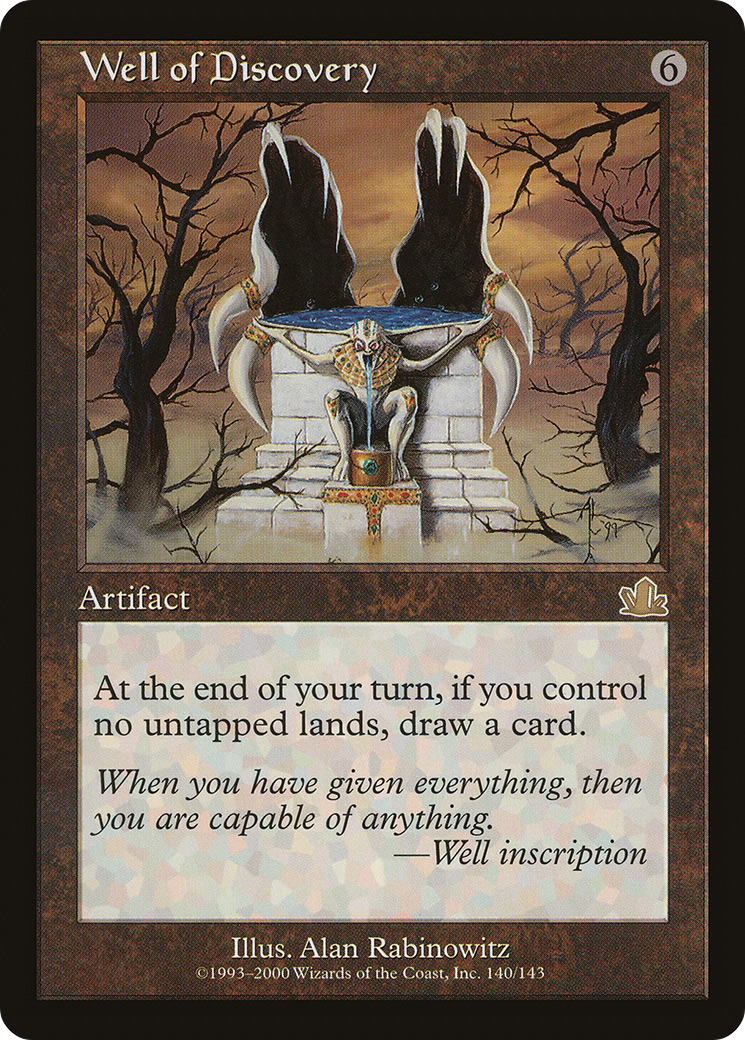 Image of Well of Discovery (PCY-140) - Prophecy Foil