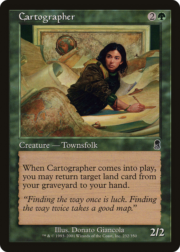 Image of Cartographer (ODY-232) - Odyssey Foil