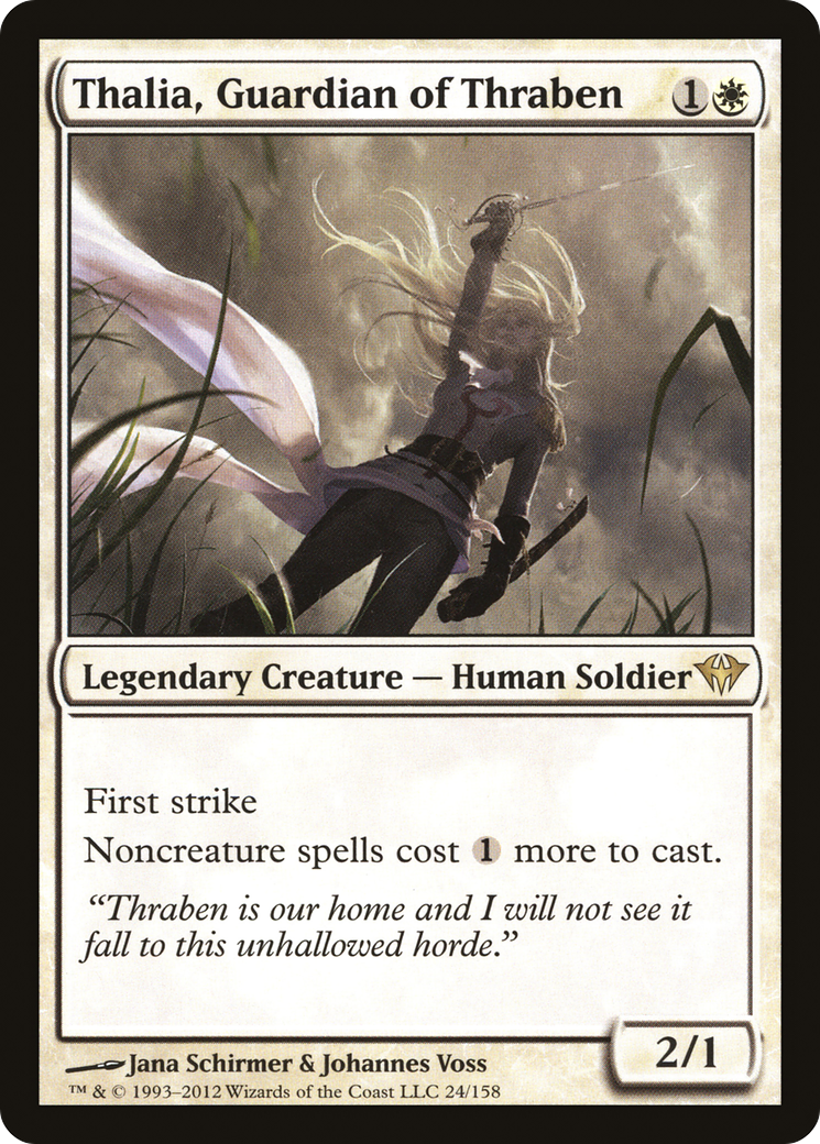 Image of Thalia, Guardian of Thraben (DKA-024) - Dark Ascension