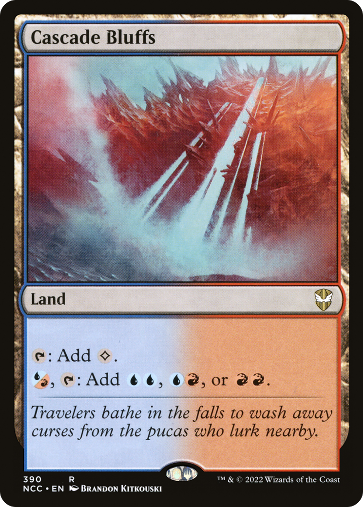 Image of Cascade Bluffs (NCC-390) - New Capenna Commander